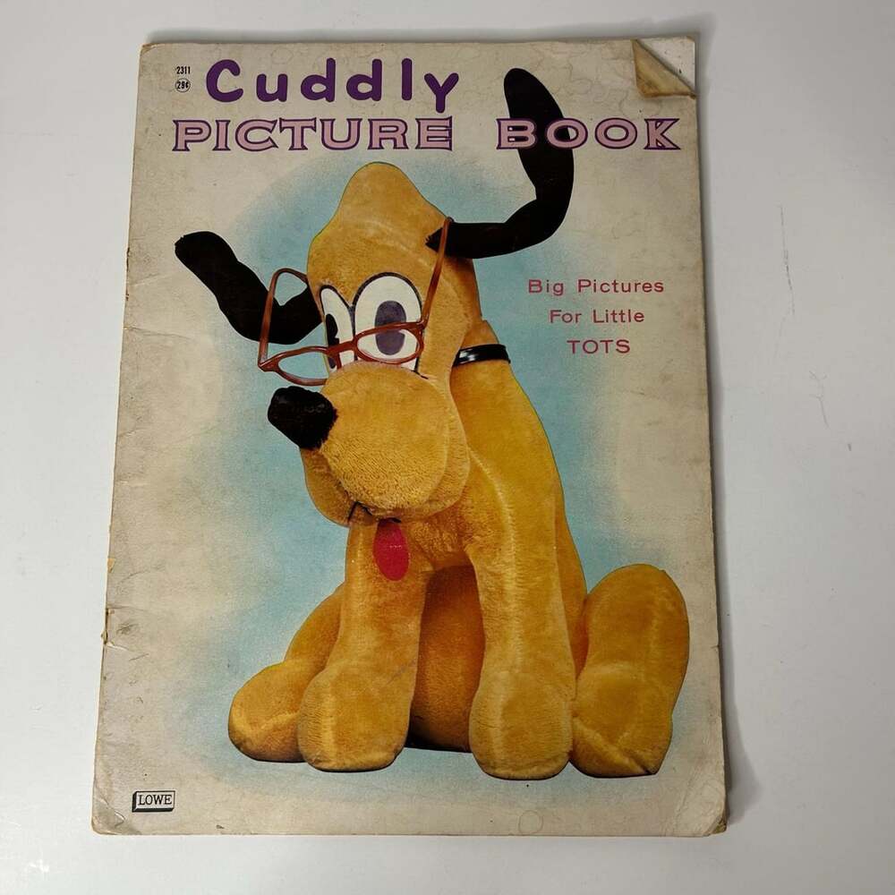 James & Jonathan Cuddly Picture Book Vintage 1961
